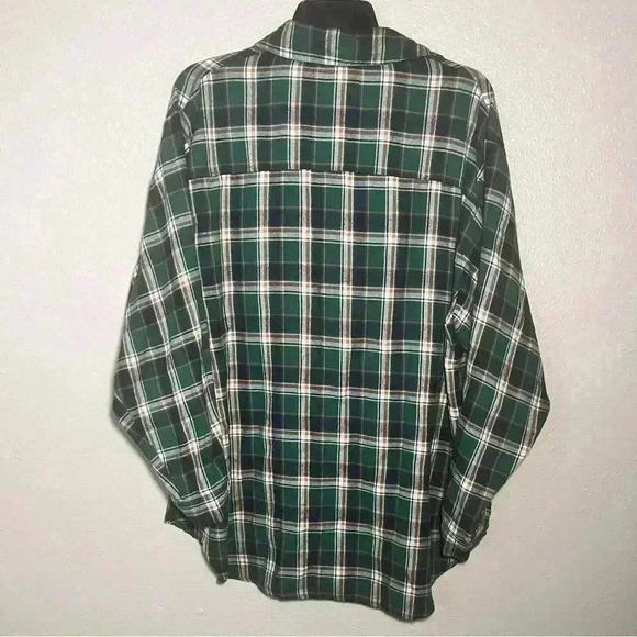 Missguided oversized shirt in green check Size 10 - Picture 2 of 4